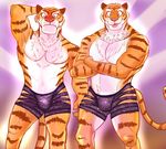  disney feline male mammal stripper_tiger_(zootopia) tiger zootopia 