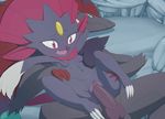  animated female male male/female mrploxy nintendo penetration penis pok&eacute;mon pussy sex solo_focus vaginal vaginal_penetration video_games weavile zoroark 