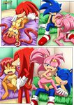  age_difference amy_rose anthro archie_comics balls bbmbbf bed blue_eyes blue_fur blush breasts brown_fur butt canine chibi_rose_(character) chipmunk clothing comic cowgirl_position cunnilingus digital_media_(artwork) dreadlocks echidna fellatio female female_on_top footwear fur gloves green_eyes group hair half-closed_eyes hedgehog hi_res kneeling knuckles_the_echidna long_hair looking_back lying male male/female mammal missionary_position moan mobian_(species) mobius_unleashed monotreme nipples nude on_back on_top one_eye_closed open_mouth oral palcomix penetration penis pigtails pink_fur pink_hair red_fur red_hair rodent sailor_moon_(series) sally_acorn sally_moon_(character) sex sex_face shoes sitting size_difference small_breasts smile sonic_(series) sonic_the_hedgehog spread_legs spreading tan_fur tongue tongue_out vaginal vaginal_penetration young 