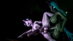  2016 3d_(artwork) animal_genitalia animal_penis anthro areola balls big_breasts breasts cgi changeling dickgirl dickgirl/dickgirl digital_media_(artwork) equine equine_penis erect_nipples erection forced friendship_is_magic horn huge_breasts intersex intersex/intersex mammal my_little_pony nipples nude penetration penis queen_chrysalis_(mlp) rape screwingwithsfm sex starlight_glimmer_(mlp) unicorn 