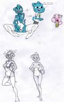  anais_watterson anthro blue_fur butt cat clothed clothing cum daughter feline female full_frontal fur horrified lagomorph leggings legwear mammal mature_female mother navel nicole_watterson nipples nude parent pink_fur pussy pussy_full_of_cum rabbit skirt sled_storm the_amazing_world_of_gumball 