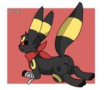  2016 anus black_fur blush butt c1-11131 digital_media_(artwork) eeveelution female feral fur looking_at_viewer nintendo nipples nude pok&eacute;mon pussy smile solo umbreon video_games 