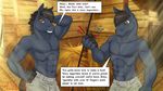  anthro comic equine faf horse male mammal muscular topless 