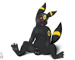  animal_genitalia anthro anthrofied balls canine eeveelution looking_at_viewer male mammal nintendo nude open_mouth paw_hands penis penis_tip plantigrade pok&eacute;mon seyrmo sheath signatrue simple_background sitting smile solo spread_legs spreading umbreon video_games white_background 