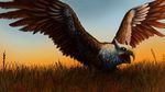  2016 avian beak blueraven90 dragons_dogma feathers gryphon wheat wings 