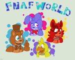  2016 adventure_bonnie_(fnaf) adventure_chica_(fnaf) adventure_foxy_(fnaf) adventure_freddy_(fnaf) animatronic avian avj_(artist) bear bird canine chicken five_nights_at_freddy&#039;s five_nights_at_freddy&#039;s_world fox lagomorph machine mammal rabbit robot video_games 