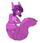  ambiguous_gender anthro canine fox invalid_tag mammal nipples nude shortwings simple_background solo white_background 