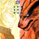  canine demon fox hi_res human kurama mammal naruto naruto_uzumaki slit_pupils smile tagme yad 