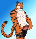  disney feline male mammal pecs source_request stripper_tiger_(zootopia) thebrigeedakinks zootopia 