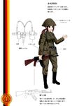  ak-47 assault_rifle cold_war communism east_german german german_flag germany gun helmet looking_at_viewer military military_uniform mizuki_(mizuki_ame) original rifle solo translation_request uniform weapon 