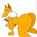  big_breasts big_butt big_nose breasts butt eyelashes female galmgaruda51 huge_butt hypno nintendo nude pok&eacute;mon pok&eacute;morph simple_background smile solo video_games white_background yellow_body 