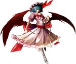  bad_id bad_pixiv_id full_body high_heels highres miatsushi remilia_scarlet shoes solo touhou transparent_background whip 