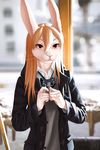  anthro clothed clothing female lagomorph looking_at_viewer mammal rabbit smile solo spefides 