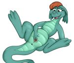  ardupi disney dragon female loch_ness_monster marine masturbation monohors3 nessie nude open_mouth pussy scalie simple_background solo the_ballad_of_nessie 