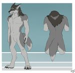  canine green_eyes invalid_color male mammal model_sheet siphon tall vespur were werewolf wolf 