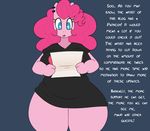  &lt;3 &lt;3_eyes 2016 anthro big_breasts blue_eyes breasts clothed clothing cute ear_piercing earth_pony english_text equine female friendship_is_magic hair horse hugtastic_pinkie_pie mammal my_little_pony open_mouth piercing pink_hair pinkie_pie_(mlp) pony smile solo somescrub text 