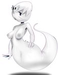  breasts carrie_krueger female ghost hair hand_on_hip nipples not_furry nude smile solo spirit the_amazing_world_of_gumball thehumancopier white_backgroundhips 