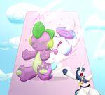  baby crossover daughter diaper flower_petals friendship_is_magic frist44 fullmetal_alchemist maes_hughes microphone my_little_pony parody photo plushie princess_flurry_heart shining_armor_(mlp) spike_(mlp) young 