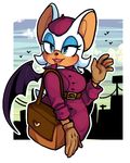  bat blue_eyes clothing fangs female gloves lips mammal rouge_the_bat solo sonic_(series) 