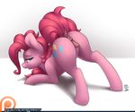  2016 animal_genitalia animal_pussy anus ass_up butt cutie_mark dock earth_pony equine equine_pussy female feral friendship_is_magic hair horse mammal my_little_pony northernsprint pink_hair pinkie_pie_(mlp) pony pussy raised_tail solo 