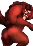  anatomically_correct animal_genitalia anthro balls beast_(disney) beauty_and_the_beast butt disney fur hair hi_res male mammal muscular muscular_male nude penis presenting ry-u saggy_balls sheath simple_background solo 