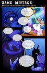  2016 comic duo english_text equine female feral friendship_is_magic hi_res horn mammal my_little_pony nightmare_moon_(mlp) princess_celestia_(mlp) princess_luna_(mlp) text vavacung winged_unicorn wings 