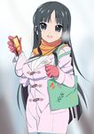  akiyama_mio bad_id bad_pixiv_id black_hair blush digital_media_player ipod k-on! kawasaki_kazuhiko long_hair solo 