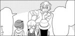  bad_pixiv_id comic greyscale katori_shin'ichi monochrome tsurezure_children wakabayashi_toshiya 