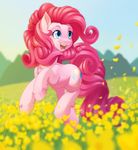  2016 blue_eyes cutie_mark dstears equine female friendship_is_magic hair horse mammal my_little_pony outside pink_hair pinkie_pie_(mlp) pony solo 
