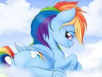  2016 equine female feral friendship_is_magic looking_at_viewer mammal my_little_pony nobody47 pegasus rainbow_dash_(mlp) smile wings 