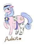  aulait bell big_breasts big_teats blue_eyes blue_hair breasts clothed clothing cutie_mark fan_character feral friendship_is_magic hair hat hooves looking_at_viewer mammal my_little_pony ribbons shepherd0821 teats tube_top 