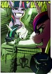 2016 absurd_res bdsm blue_hair bondage bound brother brother_and_sister chain comic equine female feral friendship_is_magic fur grin group hair hi_res hooves horn long_hair lying male mammal multicolored_hair my_little_pony mykegreywolf on_back princess_cadance_(mlp) princess_luna_(mlp) restrained shining_armor_(mlp) sibling sister teeth torch twilight_sparkle_(mlp) unicorn white_fur 