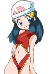  10s 1girl blue_eyes blue_hair breasts chinese_clothes creatures_(company) curvy dress female game_freak happy hikari_(pokemon) looking_at_viewer nintendo pokemon shiny small_breasts smile thighs 