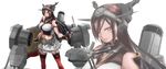  bare_shoulders highres kantai_collection killing-inthe-name long_hair nagato_(kantai_collection) red_eyes skirt solo thighhighs zoom_layer 