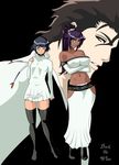  2girls aizen_sousuke arrancar bleach breasts cleavage multiple_girls sexy shihouin_yoruichi smile soifon sui-feng 