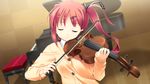  alcot game_cg instrument nonomiya_ai piano pink_hair seifuku shunki_gentei_poco_a_poco takoyaki_(roast) violin 