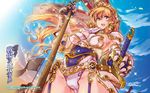  armor cameltoe long_hair moeru! no_bra sword tagme_(character) thomas watermark weapon 