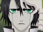  black_hair bleach close green_eyes male short_hair ulquiorra_schiffer 