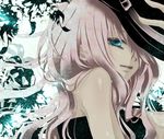  aonoe aqua_eyes blue_eyes hat megurine_luka pink_hair polychromatic vocaloid 