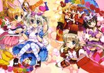  alice_in_wonderland animal_ears asteion bicolored_eyes bunny_ears catgirl corona_timir cosplay dress einhart_stratos fate_testarossa fujima_takuya mahou_shoujo_lyrical_nanoha mahou_shoujo_lyrical_nanoha_vivid miura_rinaldi panties rio_wezley sacred_heart scan tail takamachi_nanoha thighhighs underwear vivio 