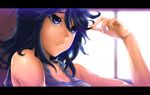  71 blue_eyes blue_hair kill_la_kill matoi_ryuuko short_hair 