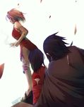  1boy 2girls females haruno_sakura multiple_girls naruto uchiha_sarada uchiha_sasuke 