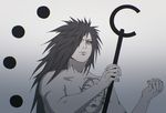  long_hair naruto rinnegan staff uchiha_madara 