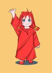  1girl 2ch.ru cirno female lowres red_hair solo soviet touhou twintails ussr-tan 