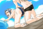  2boys anal beach blush fire_emblem fire_emblem:_kakusei male_focus multiple_boys outdoors penis riviera_(fire_emblem) testicles to_shigeru viole_(fire_emblem) yaoi 