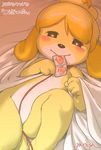  animal_crossing artist_request blush condom condom_in_mouth dog doubutsu_no_mori flat_chest flat_chested furry heart heart-shaped_pupils looking_at_viewer nude shiny_hair shizue_(animal_crossing) shizue_(doubutsu_no_mori) short_hair symbol-shaped_pupils yukaran_nosuke 