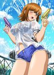  1girl artist_request ato_(ikkitousen) breasts brown_hair female ikkitousen large_breasts solo tagme 