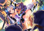  1girl artist_request bear gwendolyn honey licking odin_sphere panties peril phandit_thirathon spread_legs tree underwear 