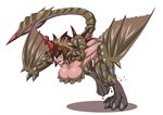  breasts buti-yu monoblos monster_girl monster_hunter personification 