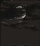  cloudy_sky comic full_moon moon night night_sky no_humans sky taikyokuturugi touhou 